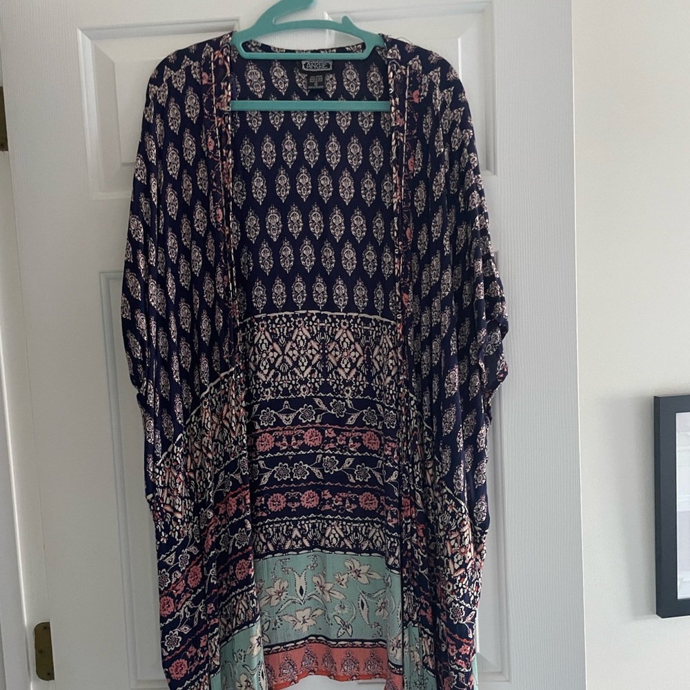 Short sleeve kimono